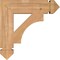 Ekena Millwork Westlake Arts & Crafts Smooth Bracket, Western Red Cedar, 3 1/2"W x 16"D x 16"H BKT04X16X16WTL03SWR - alternate 2